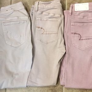 3 Size 6 American Eagle Jegging Bundle!